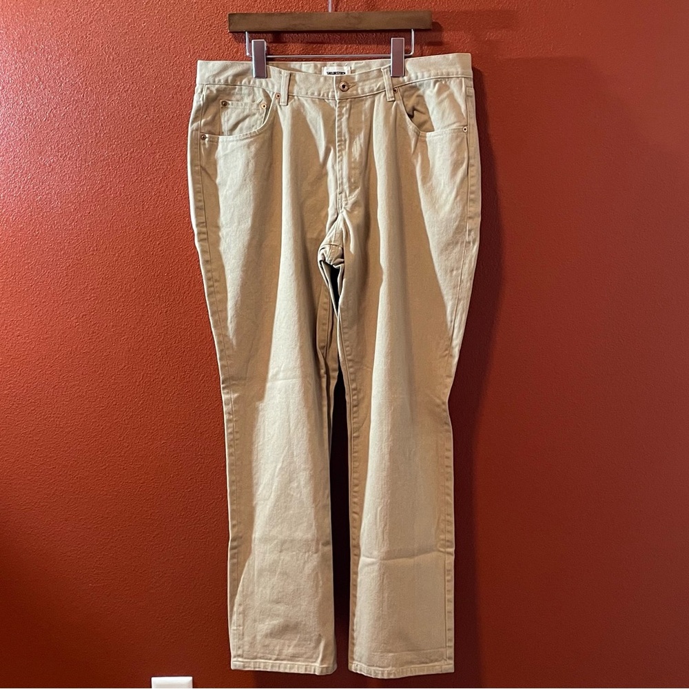 Taylor Stitch‎ Men’s Classic Democratic Organic Cotton Tan Huckberry Jeans